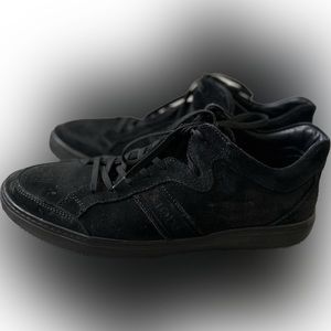 TODS Black Suede Sneaker 8.5